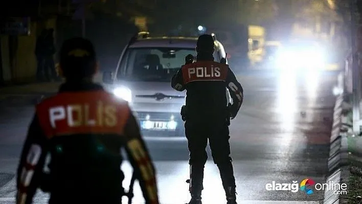 Elazığ'da &quotSon Sürat" Asayiş Uygulaması!