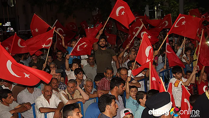 Elazığ'da 15 Temmuz etkinlikleri