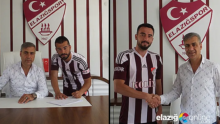 Elazığspor'da 2 imza birden