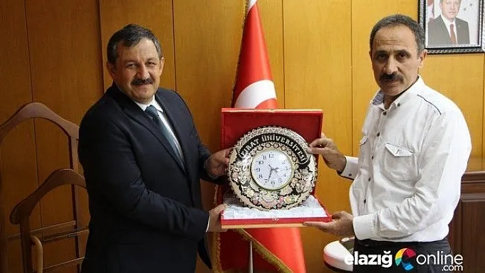 Kayıcı'dan Rektör Demirdağ'a ziyaret