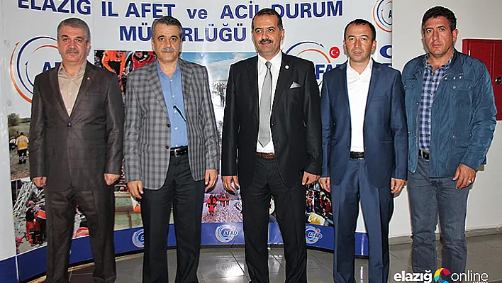 AFAD-SEN Genel Başkanı Çelik'in Elazığ ziyareti