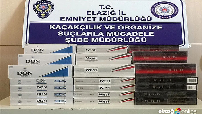 Baskında 78 karton kaçak sigara ele geçirildi
