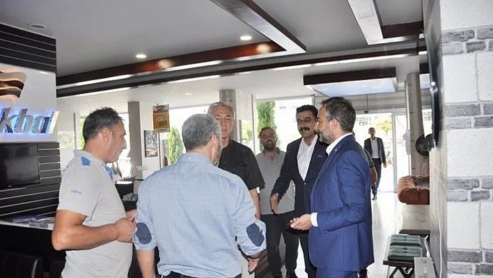 Arslan, 'Esnaflarımızın yanında olmaya devam edeceğiz'