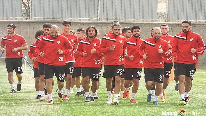 Elazığspor, Adana Demirspor maçına hazırlanıyor