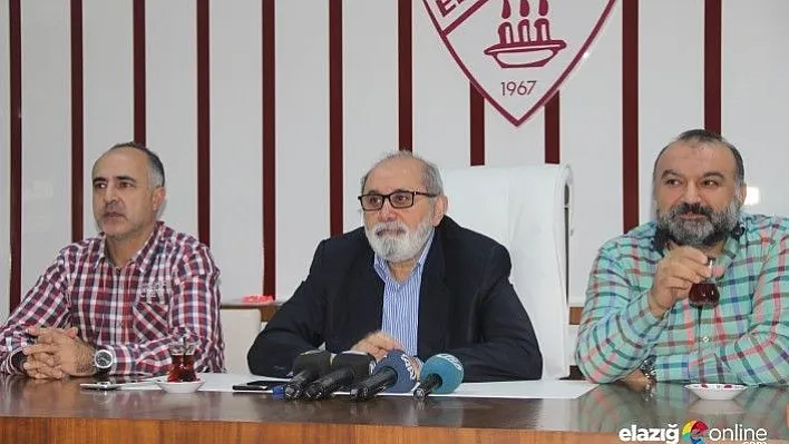 Elazığspor yönetimi veda etti