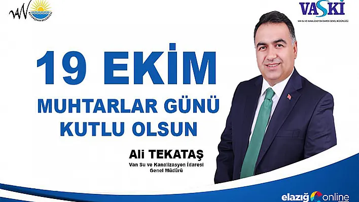 TEKATAŞ'dan muhtarlar günü mesajı