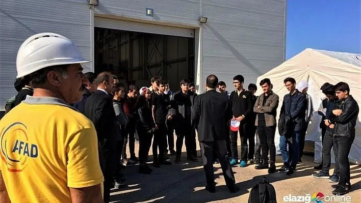 Elazığ AFAD'tan Öğrencilere Bilgilendirme