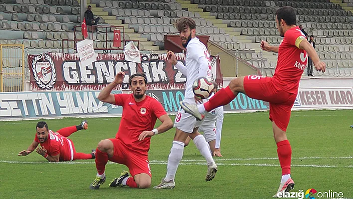 Elaziz Belediyespor ile Çatalcaspor berabere kaldı