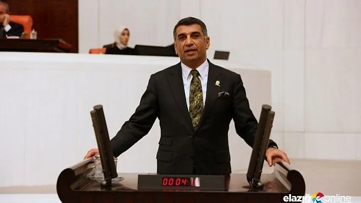 Milletvekili Erol, Mecliste Elazığ'ın sorunlarını dile getirdi