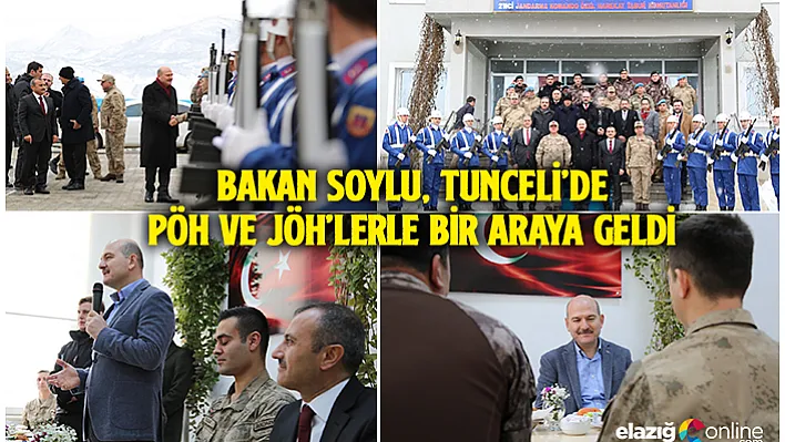Bakan Soylu: &quotTunceli terörle mücadelede destan yazdı"