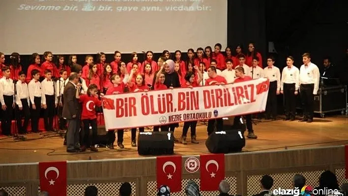 Elazığ'da "Şehitlere Saygı, Kahramanlara Vefa" programı
