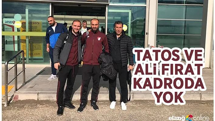 Elazığspor İstanbul'a gitti