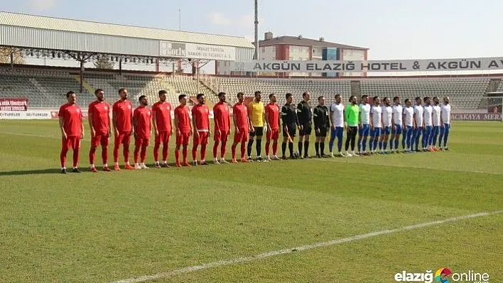 Elaziz Belediyespor ile Düzcespor yenişemedi!