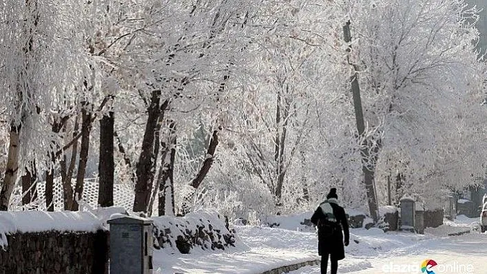 Meteorolojiden Elazığ için don uyarısı!