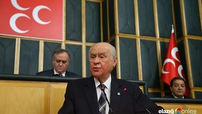 MHP lideri Bahçeli: &quotFırat'ın doğusuna kuvvetle girilmeli, yer gök titremelidir"