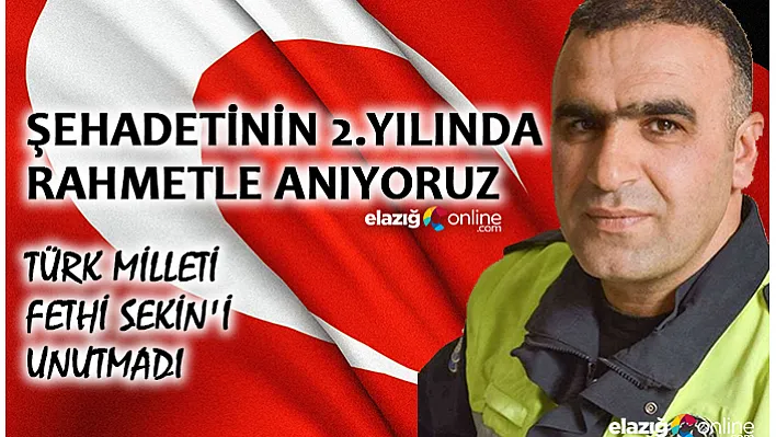 Fethi Sekin şehadetinin 2. yılında anılıyor