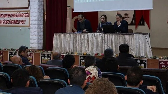 Elazığ'da rehber öğretmenlere &quotKoruyucu Aile" anlatıldı