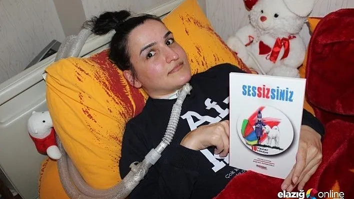 3 makineye bağlı yaşayan Nurçin, bu kez &quotSessizsiniz" kitabını çıkardı!