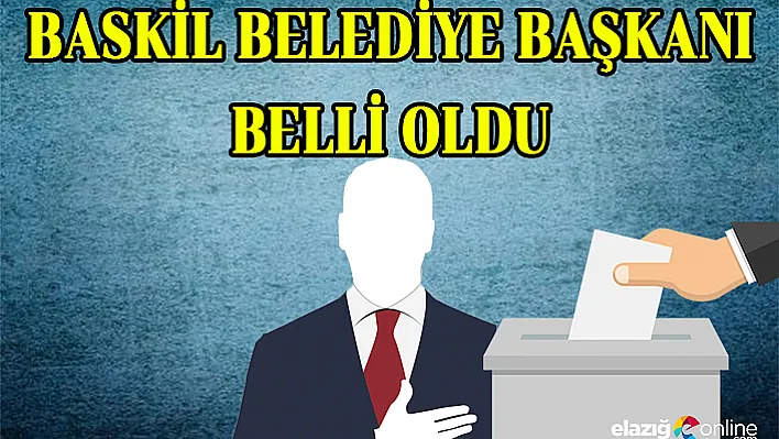 Baskil Belediye Başkanı Belli Oldu