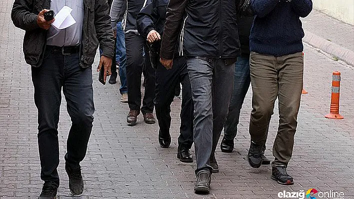 Elazığ'da aranan şüphelilere operasyon