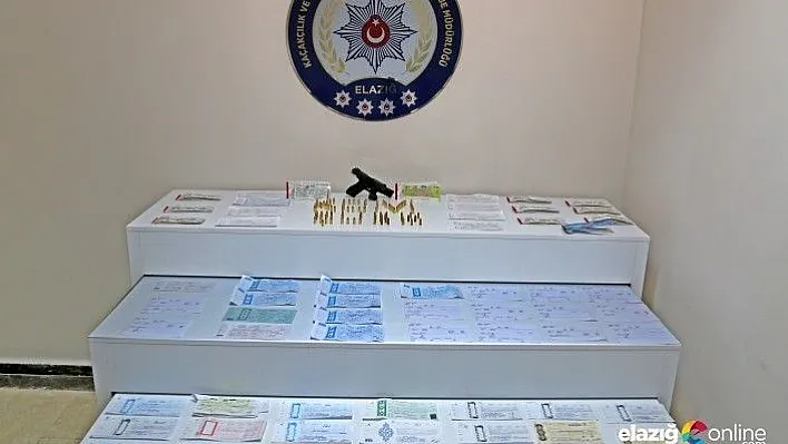 Elazığ'da tefeci operasyonu: 12 gözaltı