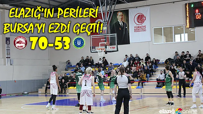 Olaylı maçta 'Elazığ'ın Perileri' güldü!