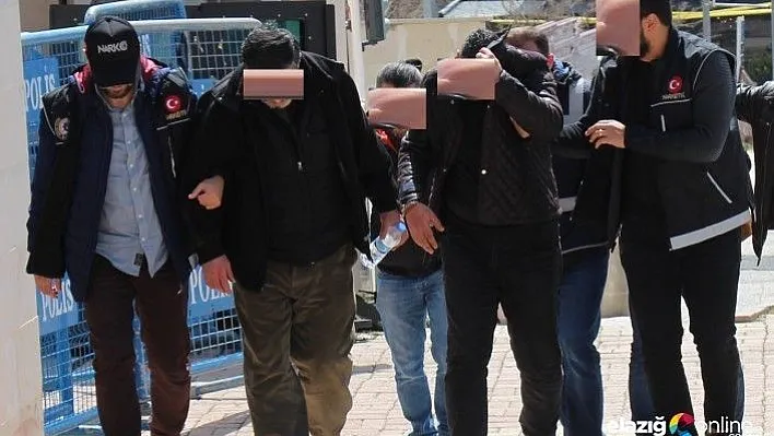 Elazığ polisinden uyuşturucu operasyonu!
