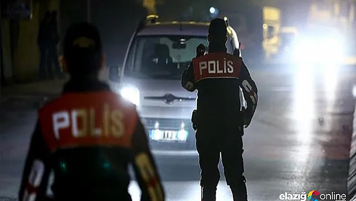Elazığ'da &quotHuzurlu Sokaklar" uygulaması  aranan 3 şahıs yakalandı