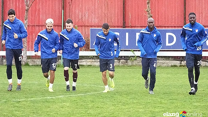 Elazığspor'da Eskişehirspor mesaisi sürüyor