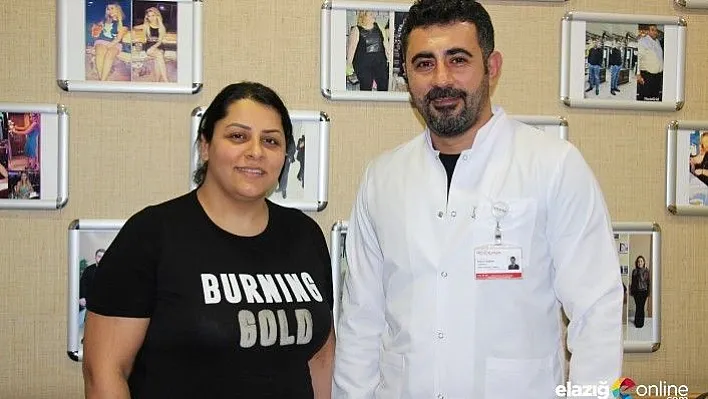 Şarkıcı Hüzün, kilolarından kurtulmak için Elazığ'da operasyon geçirdi