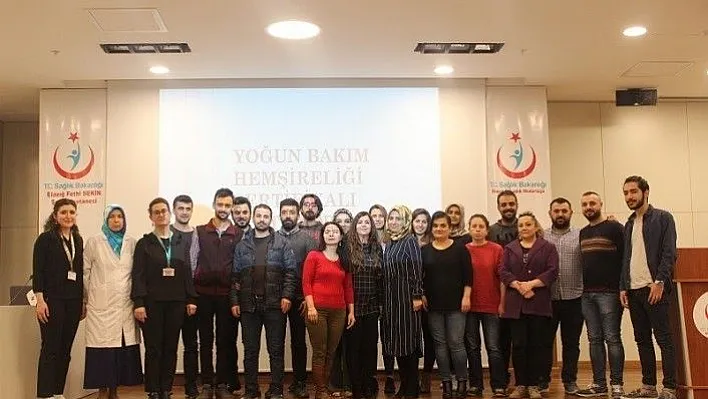 Şehir hastanesinde &quotYoğun Bakım Hemşireliği Sertifikalı Eğitim" Programı