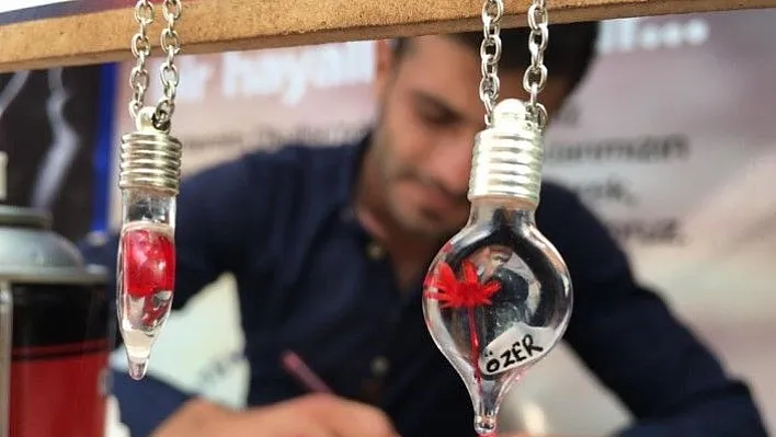 Sanata dönüşen &quotPirinç&quot tanesi ekmek kapısı oldu