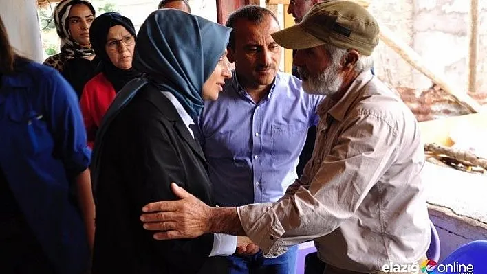 AK Parti heyetinden Ovacık'taki acılı ailelere taziye ziyareti
