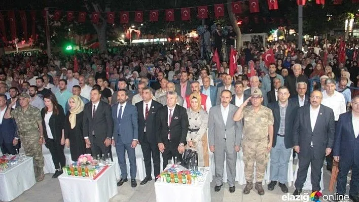 Elazığ'da 15 Temmuz Demokrasi ve Milli Birlik Günü