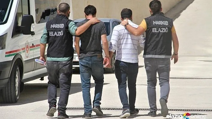 Elazığ'da'ki uyuşturucu operasyonu: 2 tutuklama