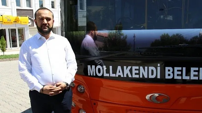 Halk otobüsü şoförü gecikince belediye başkanı direksiyon başına geçti