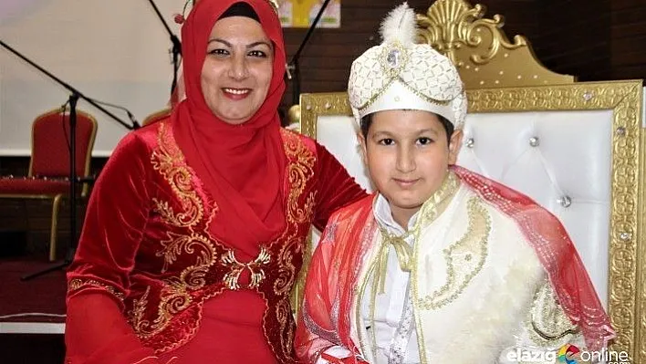 Lösemiyi 2 kere yenen Umutcan, sünnetinde doyasıya eğlendi