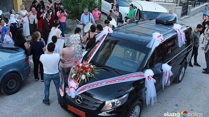 Vali Sonel, makam aracını düğün için tahsis etti