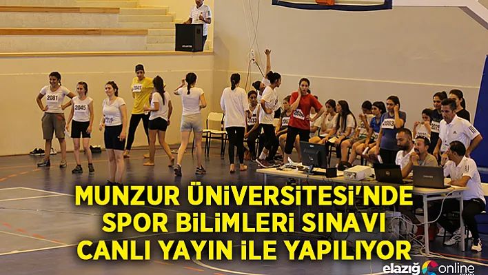 Canlı yayında, fakülte sınavı