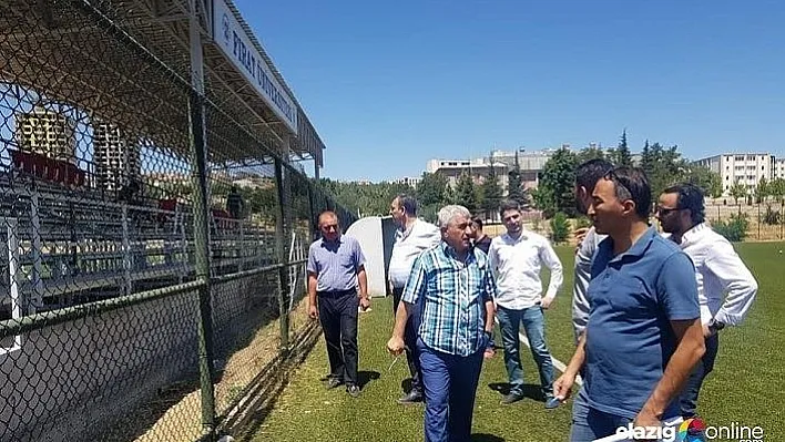 TFF'den Elazığ'daki sahalar inceleme