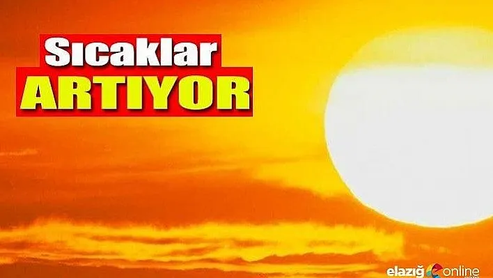 Meteorolojiden 5 il için sıcaklık uyarısı