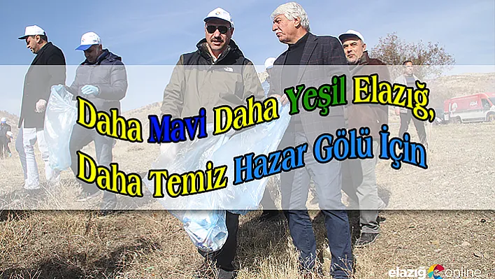 Vali Çetin Oktay Kaldırım ve beraberindekiler çöp topladı