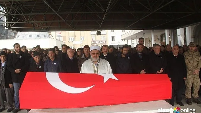 Polis memuru memleketi Elazığ'da son yolculuğuna uğurlandı