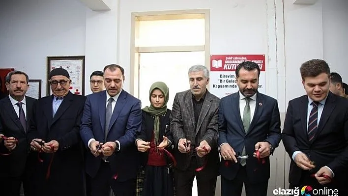 Şehit Kıratlı anısına yapılan kütüphane açıldı