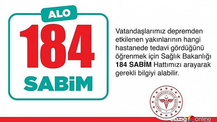 Bakan Koca: 'Vatandaşlarımız 184'ten yakınlarına ulaşabilirler'