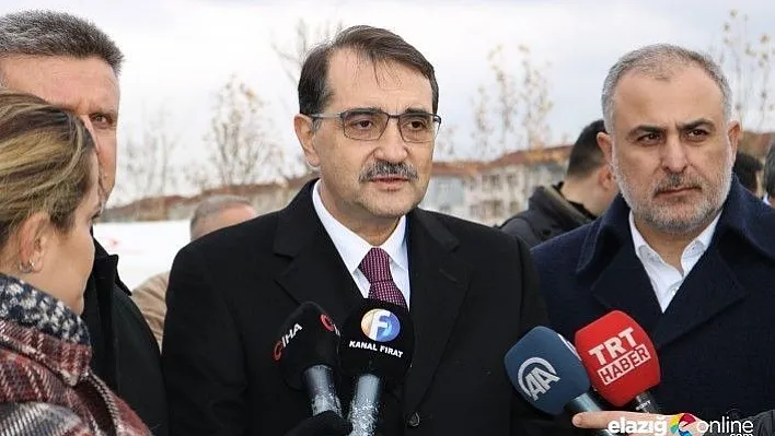 Bakan Dönmez: 'Hasarlı binaların Ocak ayına ait faturalarını 90 gün süre ile erteledik"