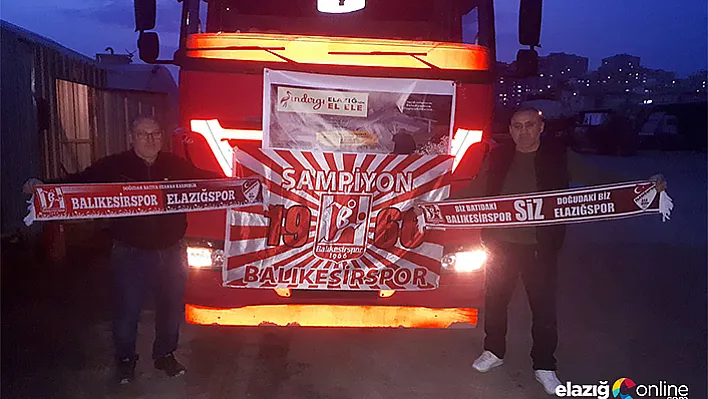 Balıkesirspor'lu taraftarlardan Gakgoşlar'a yardım eli