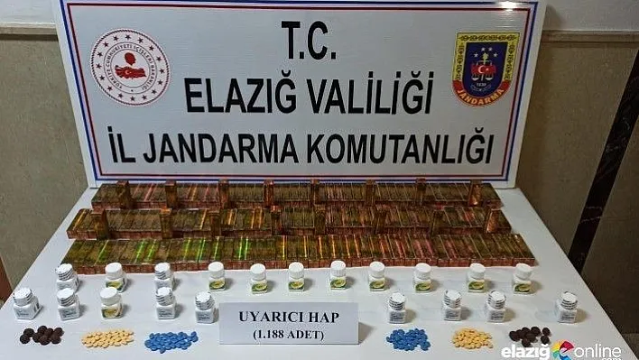 Bin 308 adet uyarıcı hap ele geçirildi
