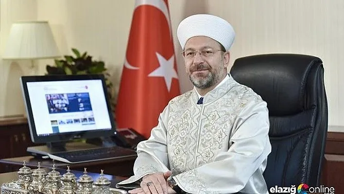 Diyanet İşleri Başkanı Erbaş: &quotDepremde evine giremeyen vatandaşlar geceyi camilerde geçirebilir"