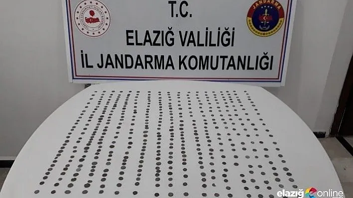 Jandarmanın ele geçirdiği 460 sikke bin 500 yıllık çıktı